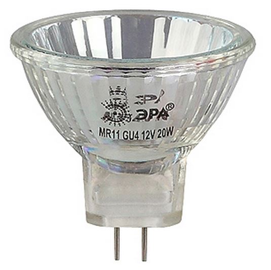 Лампа галогенная GU4-MR11-35W-12V-30Cl ЭРА C0027362