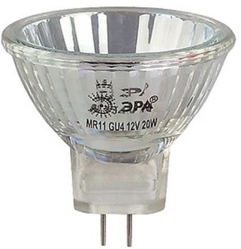 Лампа галогенная GU4-MR11-20W-12V-30Cl ЭРА C0027361